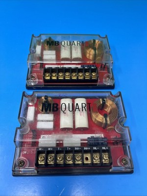 MB Quart QM 215.03 Musicomp Passive Car Audio Crossovers Network Filter Pair