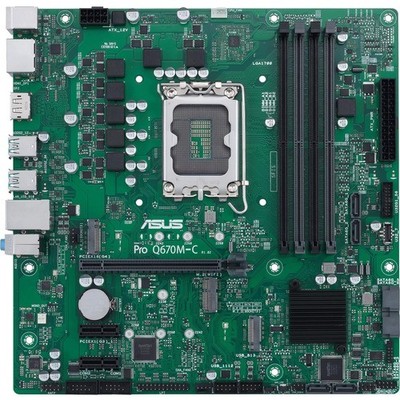 Asus PRO Q670M-C-CSM Desktop Motherboard - Intel Q670 Chipset - Socket LGA-1700