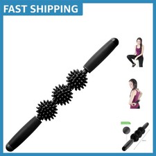 3-Ball Fascia Muscle Roller - Deep Tissue Massager for Cellulite  Sore Muscles