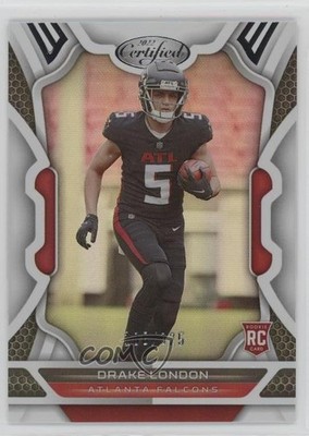2022 Certified Rookies Mirror 108/325 Drake London #112 Rookie RC 1d2v
