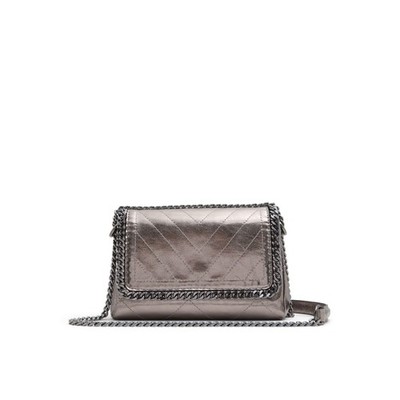 ALDO womens Kayleyyx 19.5cm L x 7cm W x 22cm H Pewter