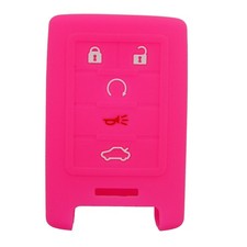 Silicone Key Fob Cover Case Protector for Corvette C7 and 2006-2015 Cadillac ...