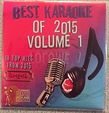 BEST OF KARAOKE - Best Of Karaoke 2015 Volume 1 graphics Cdg 18 Pop  - NEW