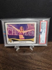 Charlotte Flair Rookie PSA 9 Mint #5 2014 Topps NXT Prospects