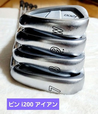 Pin I200 Irons 7PW 4 clubs NS.PRO Modus125 grips | eBay