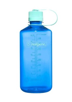 Nalgene 32 Ounce Cornflower Blue Water Bottle Lightweight Leak Proof Durable