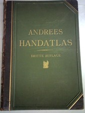 Andrees Allgemeiner Handatlas in 91 Haupt- und 86 Nebenkarten nebst vollständige