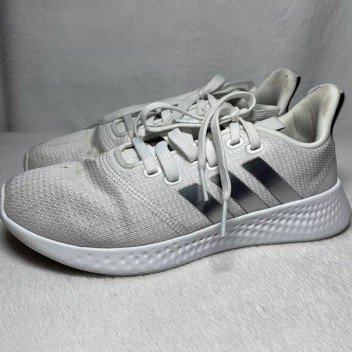 Adidas shoes silver stripes sale