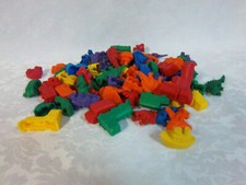 Colorful Vehicles Dinosaur Pattern Math Manipulatives 2" Preschool Primary