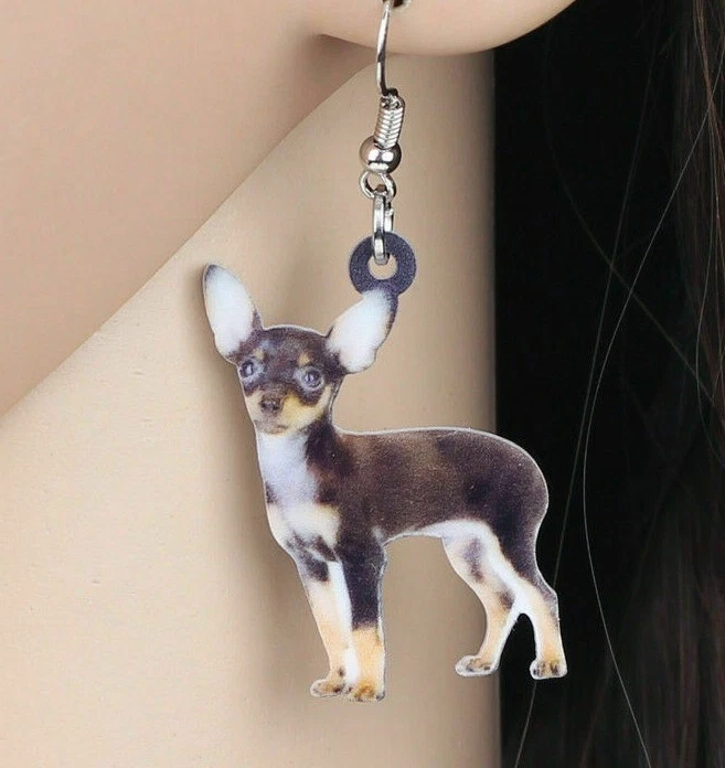 Chihuahua earrings best sale