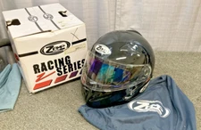 GENUINE ZAMP FL20 FLIP UP HELMET GLOSS BLACK XXL