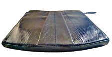 Vtg 1980's SUSAN GAIL Made in Spain Snakeskin Clutch Shoulder Bag Luxurious Chic