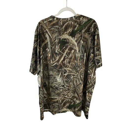 Realtree Max-5 Men's Camouflage Hunting T-Shirt 2XL Outdoor Gorpcore Oversized - Picture 7 of 8