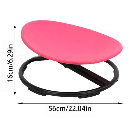 Autistic Kids Spinning Chair 220 lbs Non Slip Sensory Swivel Chair Pnk - Picture 3 of 11