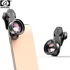 APEXEL Professional 4K HD Phone Camera 100mm Super Macro Lens for iPhone Android