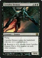 Carnifex Demon  Scars of Mirrodin MtG NM