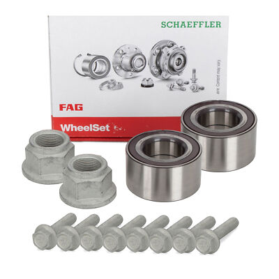 2x FAG Radlager Satz für PORSCHE 996 997 991 992 BOXSTER vorne hinten 9P1407621B