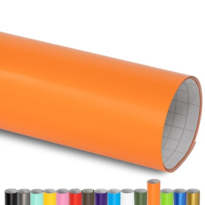 Premium Auto Folie Matt blasenfrei 152cm selbstklebend Klebefolie Autofolie NEU