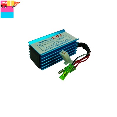 Blue Racing Timing Box Performance Racing Blue CDI Box 50 90 ATV Quad No Rev Limit Advanced ...