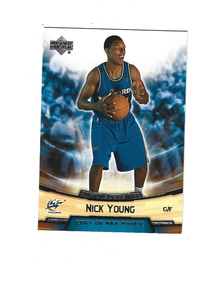 2007-08 Upper Deck NBA Rookie Box Set #29 Nick Young   WASHINGTON WIZARDS