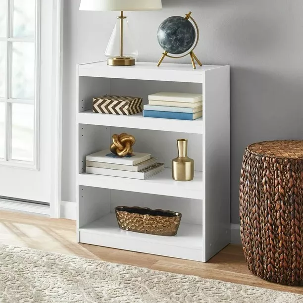 Mainstays white bookcase online