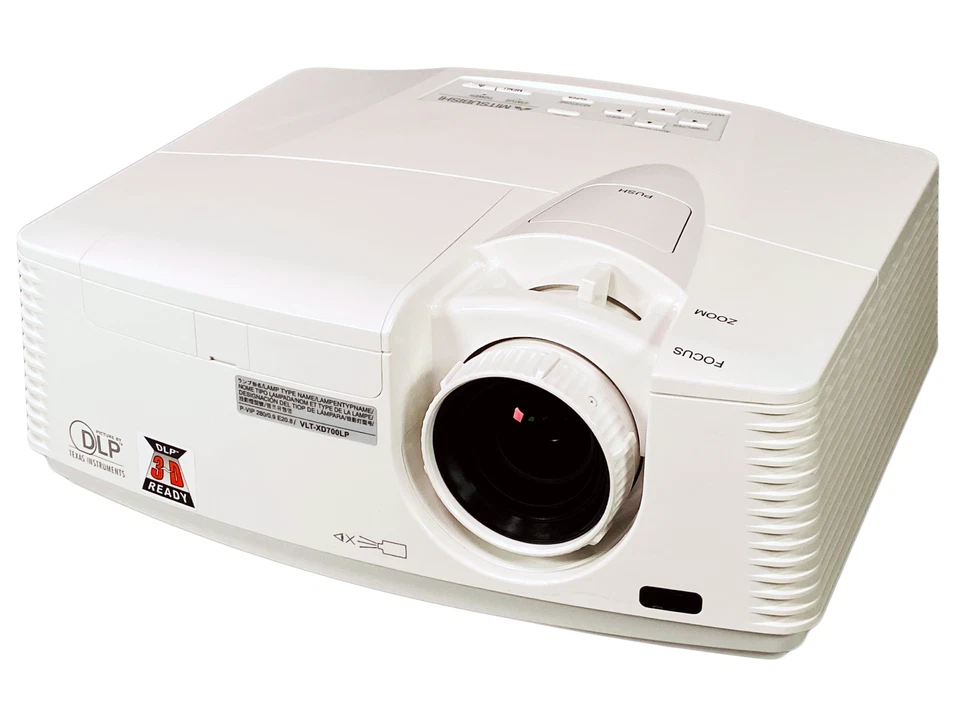 4200 ANSI DLP Projector for Outdoor Garden Yard Usage HD HDMI w/Accessories - Image 2 of 4