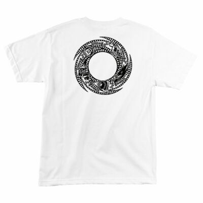 Santa Cruz OGSC TEAM RIDER Skateboard T Shirt WHITE