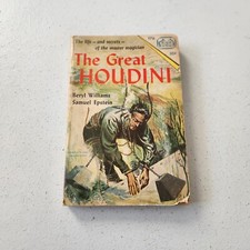 The Great Houdini Beryl Williams Samuel Epstein Paperback 1962
