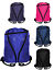 thumbnail 1  - Strong Drawstring Gym Bag, School PE sack, Sports backpack or Swimming rucksack