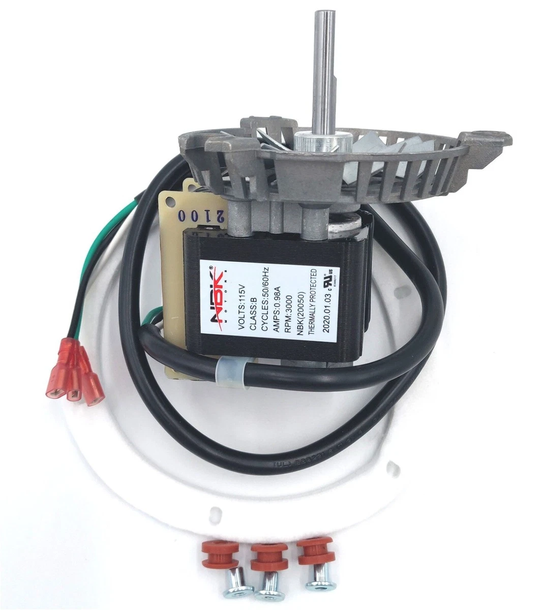 HARMAN PELLET STOVE EXHAUST- COMBUSTION BLOWER MOTOR FAN - PP7613 -  3-21-08639 | eBay