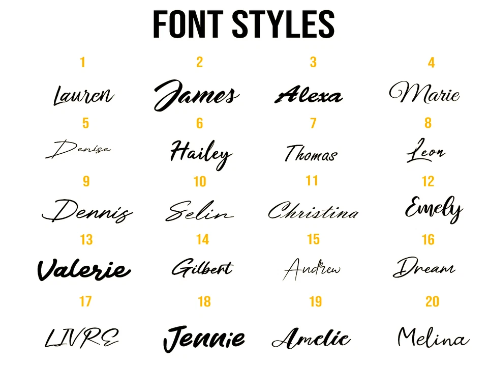 Vinylaufkleber personalisierbar Individuell gestaltbar Namenaufkleber H ca.3-4cm - Bild 2 von 4