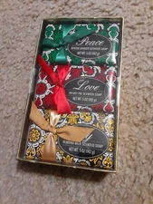 SET OF THREE LUXURIOUS SOAPS GIFT SET SPICED GINGER VELVET FIG ALMOND SOAP 
