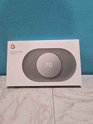 Google Nest Thermostat Trim Kit Charcoal  GA02086-US