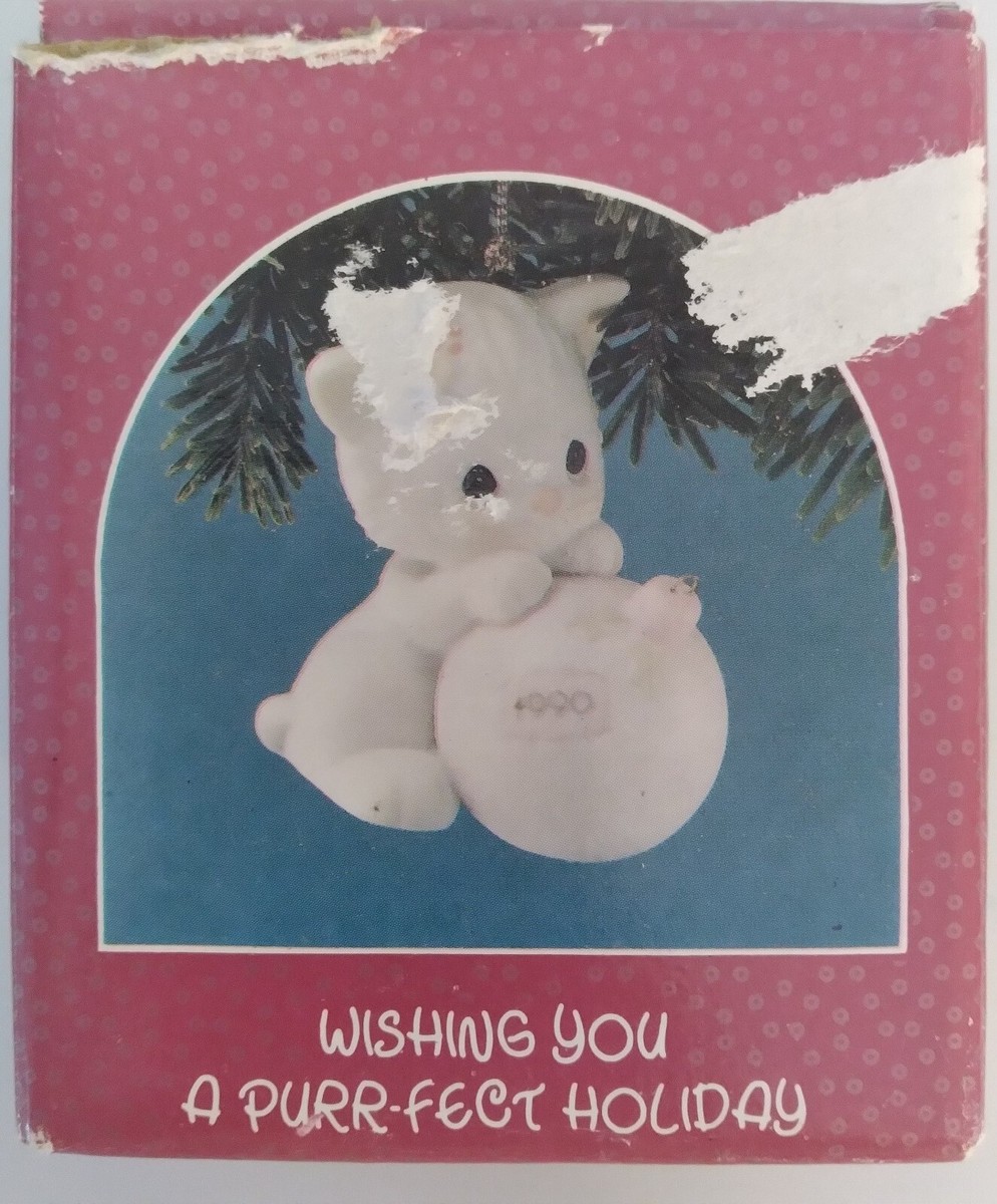 Vintage Enesco Precious Moments Figurine 1990 Wishing You A