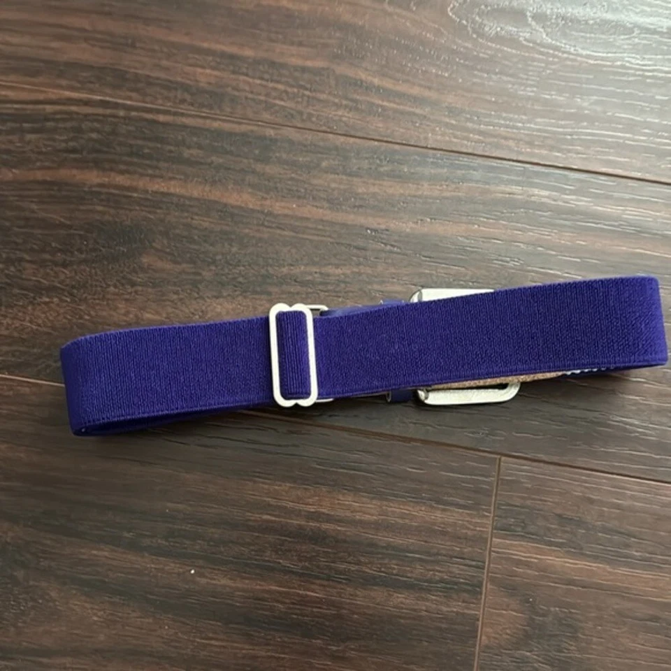 Cinturón Mizuno Clásico Elástico Púrpura de Béisbol/Softbol | Jóvenes y Adultos Foto 3 de 4