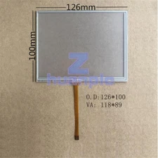 for 5.6" 4 Wire 126X100mm Resistive Touch Screen Panel AT056TN52 53