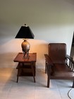 Maitland Smith Amphora Style Woven Copper Lamp Set Of 2 Shade Not Included — photo 4
