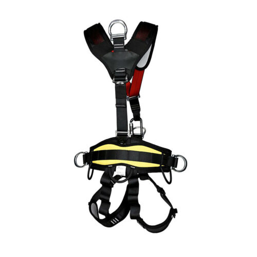 Cinturón de escalada cuerpo completo cinturón de escalada cinturón de seguridad alivio para senderismo - Imagen 5 de 13