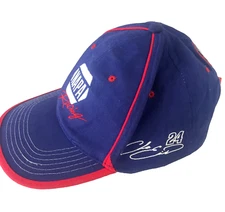 NAPA Racing Hat Cap #24 & 28 Intrepid Fallen Heroes Fund Blue USA Flag On Back