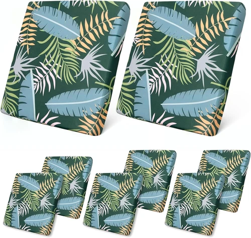 2/4/6/8 Stück Outdoor Kissen Schonbezüge Terrasse Möbel Schutz Sofa Stuhl Abdeckung - Bild 9 von 59