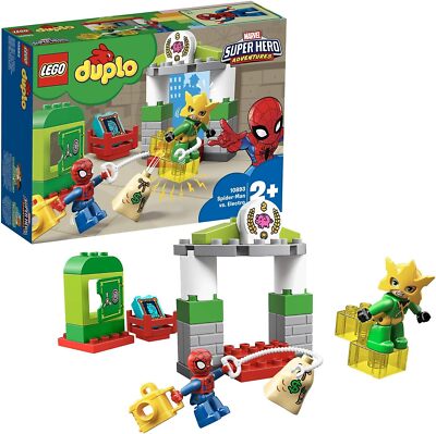 LEGO (LEGO) Duplo Spider -Man Electro 10893 Block Toy Boys