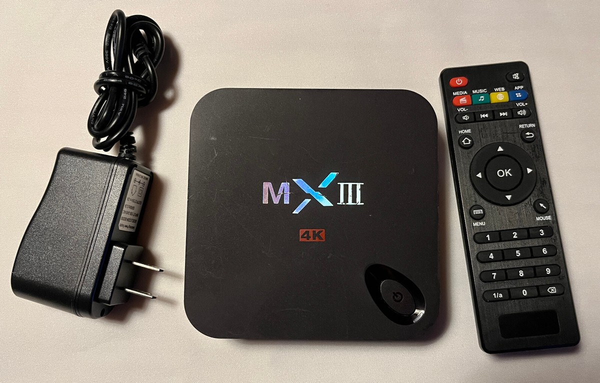 Android MXIII 4K Quad Core TV Box MX3 (2016) | eBay