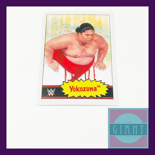 2021 Topps WWE Living Set Yokozuna #72 Pro Wrestling Online Only