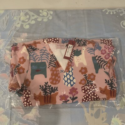 Princess Highway Adorable Plant Scrub Set Size Xs Nwt In Bag