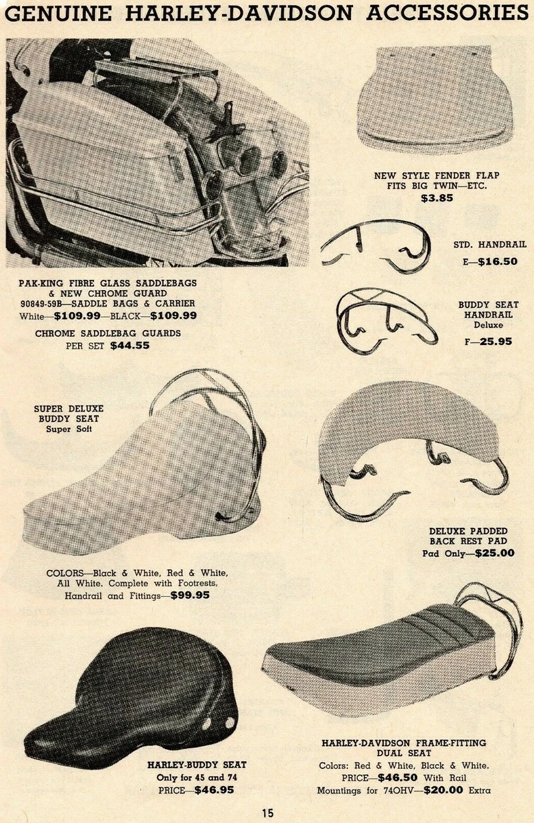 Vintage Harley Davidson Accessories
