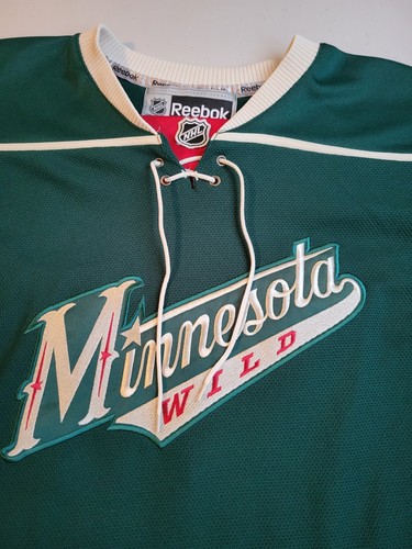 NHL Minnesota Wild, Dubnyk, Sewn Reebok Jersey - Youth L/XL - Picture 3 of 7