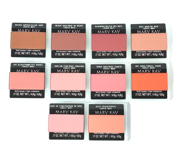 blush golden copper mary kay