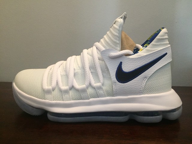 Gs/youth Nike Zoom KD 10 X Lmtd NBA White Game Royal Aj7781-101 Size ... Gs/youth Nike Zoom KD 10 X Lmtd NBA White Game Royal Aj7781-101 Size ...