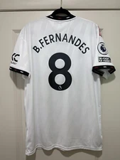Bruno Fernandes #8 Men’s LARGE Adidas Manchester United Away Jersey