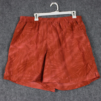 Columbia Shorts Womens 1X Orange Active Nylon